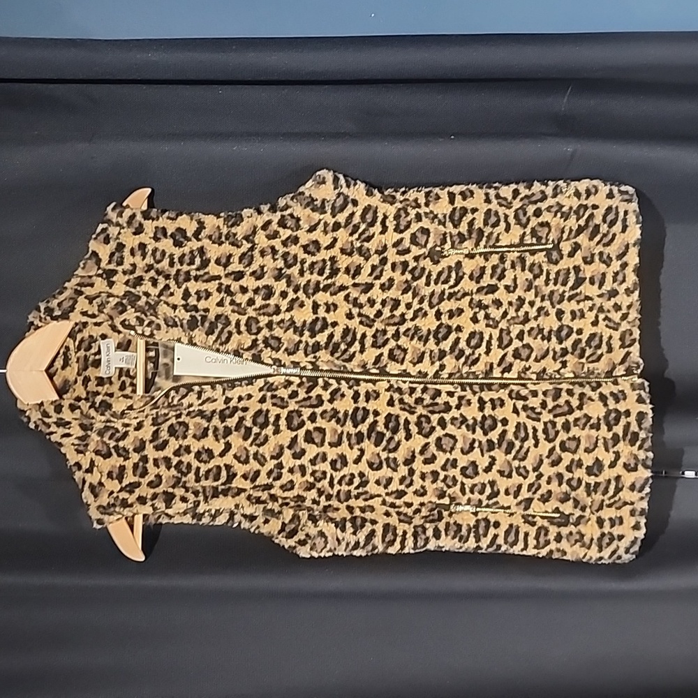 Ck leopard vest